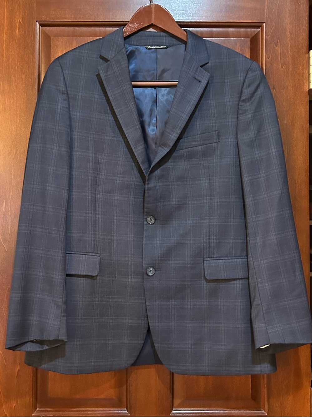 S. Cohen Performance Men’s Windowpane Plaid Sport Coat Made Canada